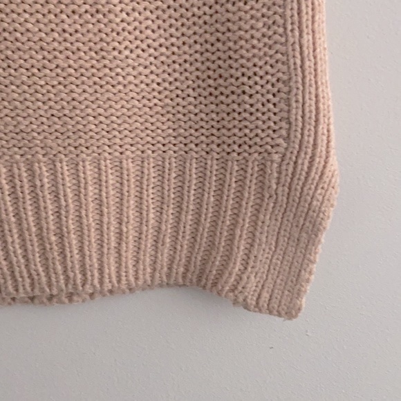 NWOT retrod Blush Halter Neck Sleeveless Sweater S - Picture 4 of 5